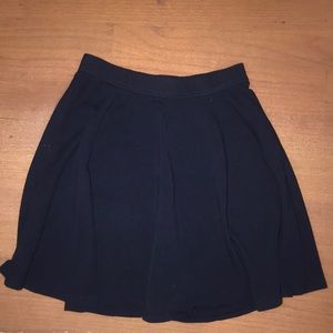 Navy Hollister skater skirt.